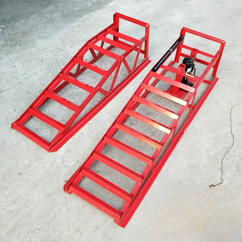 Car maintenance, ramp bracket, oil change bracket, maintenance ramp, maintenance tools, auto repair ramp, road deceleration