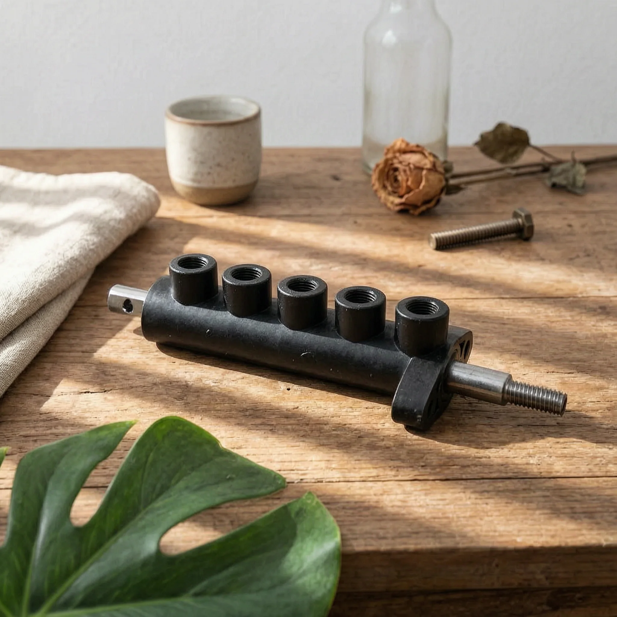 

Tire Changer Air Valve 8mm Tube Foot Operated Air Valve Machine Part Compact Design Garage Tool Easy to Install