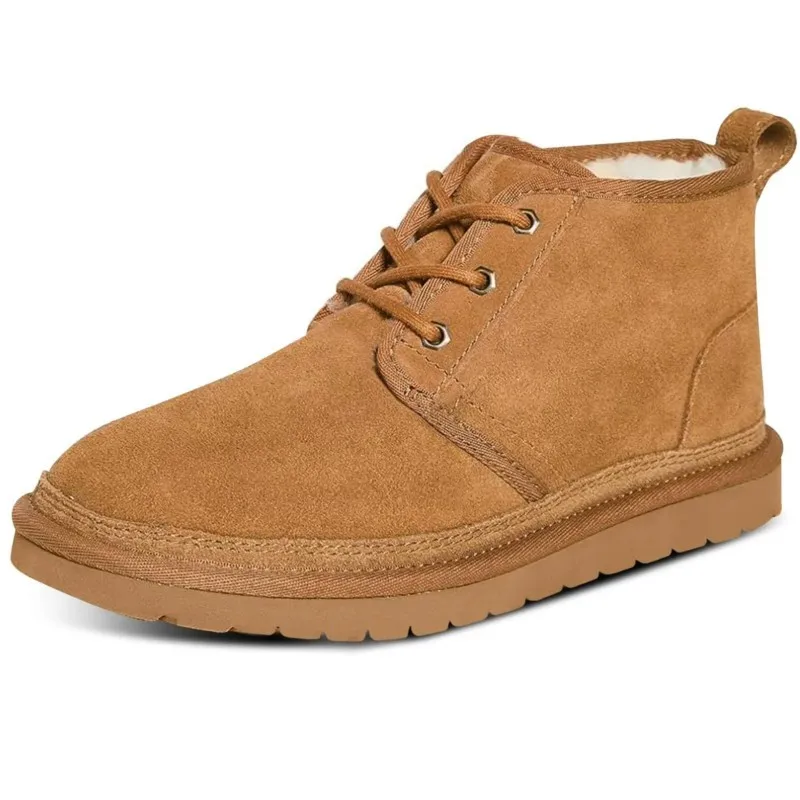 Smile Winter Lady Fashion Cozy Soft Soled Cotton Boots Snow Boots For Women Comfortable Keep Warm Non-slip Fur Lined Short Boots