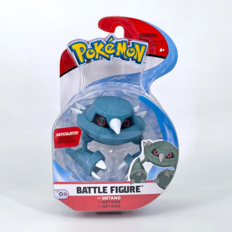 WCT Pokemon figurines de combat Pack Pikachu Wobbuffet Alolan Rattata Rowlet Metang Alolan Muk modèle jouets Collections cadeaux pour enfants