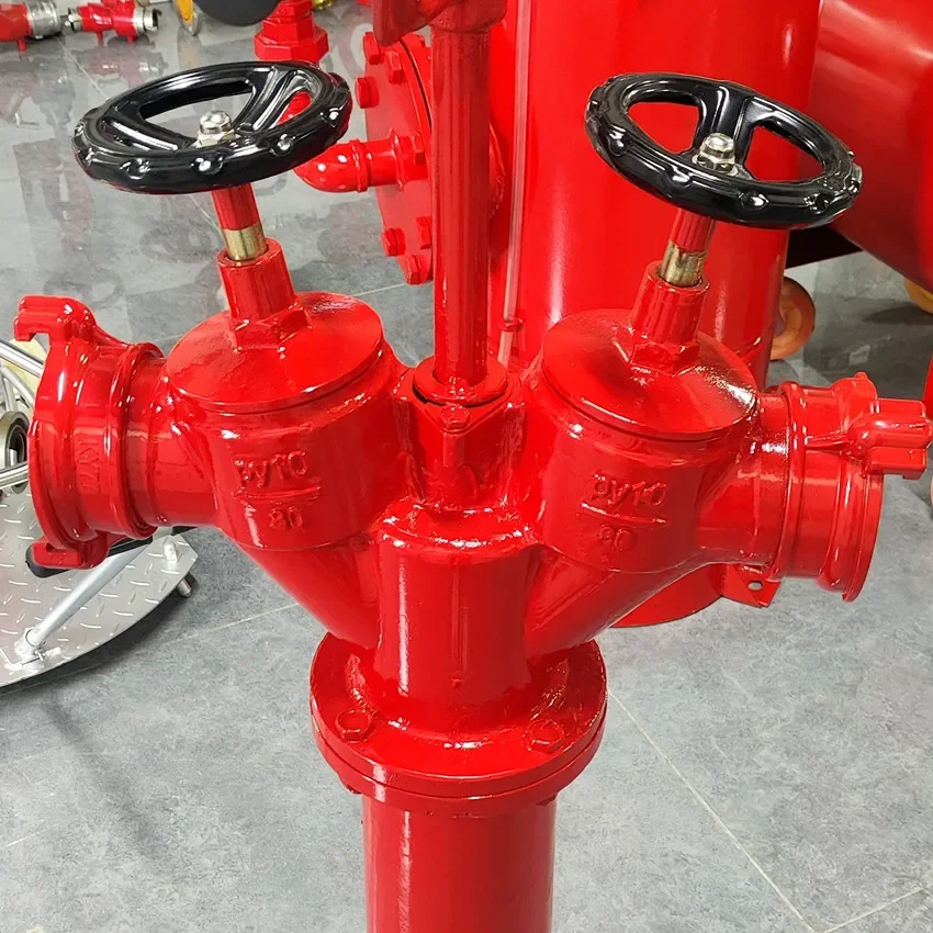 TLF High aluminium red indoor fire hydrant Fire equipment Russian style underground hydrants