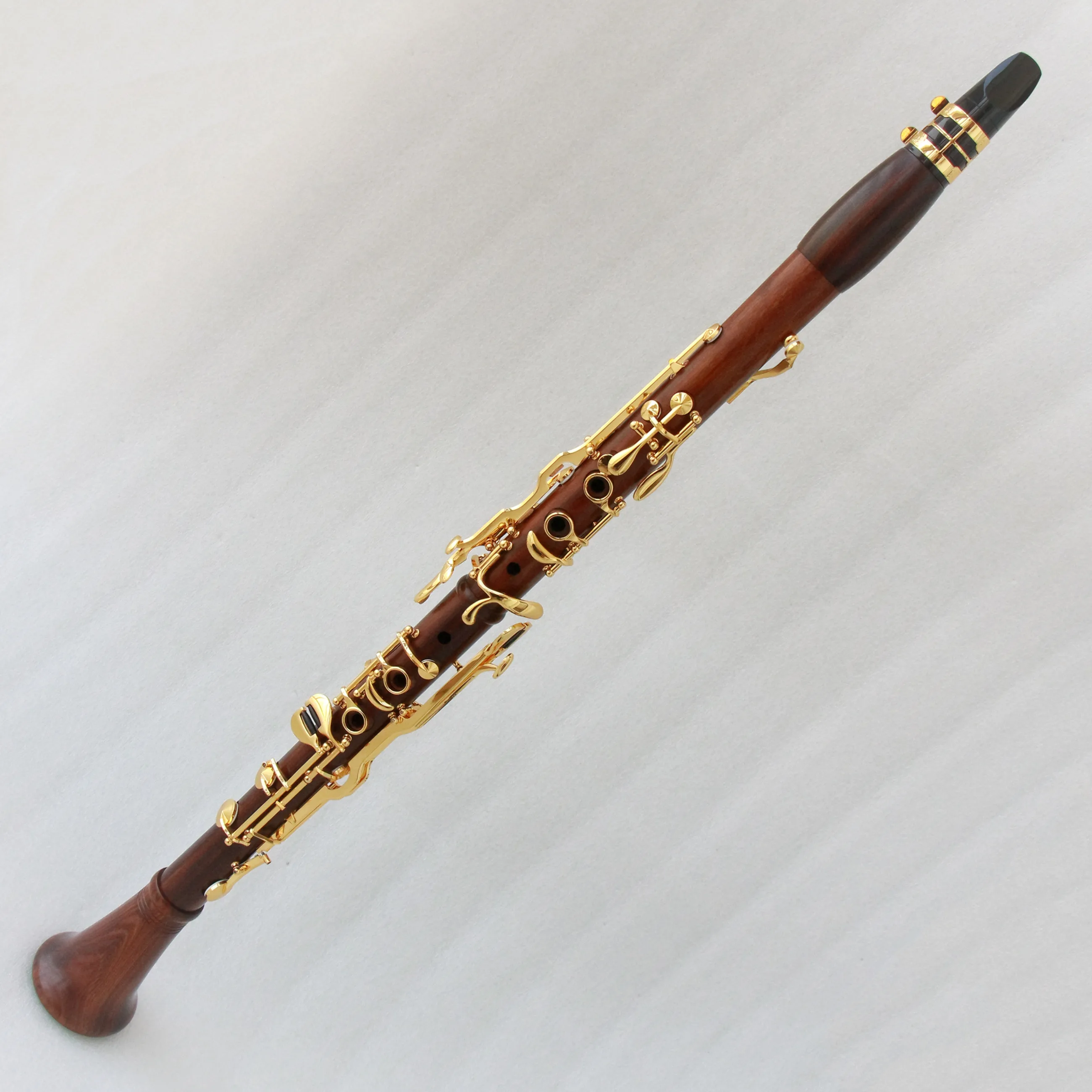 

Top Grade Wooden Clarinet Professional Turkish System g Clarinet Rosewood Gold Plated 18 Keys Clarinet