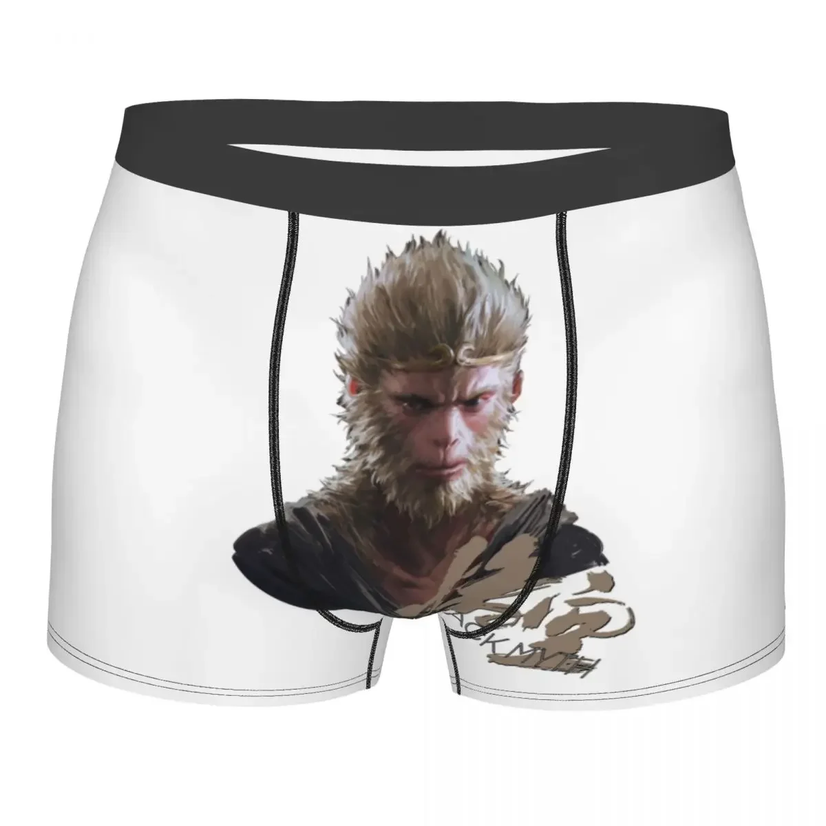 Custom Monkey King Wukong Myth Boxers Shorts Panties Male Underpants Comfortable Video Game Lover Gaming Briefs Underwear