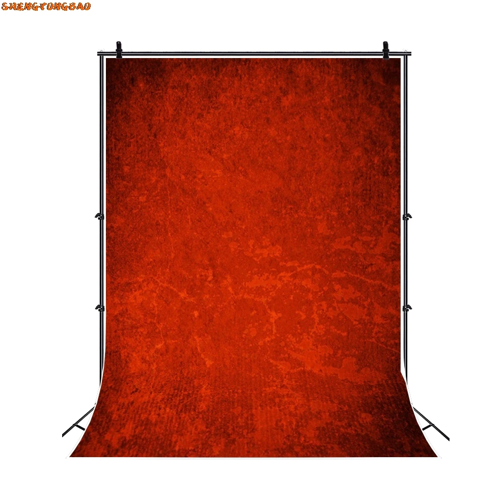 Properti latar belakang fotografi tekstur gradien abstrak merah, dekorasi potret gaya Gotik Halloween horor, properti tempat foto latar belakang