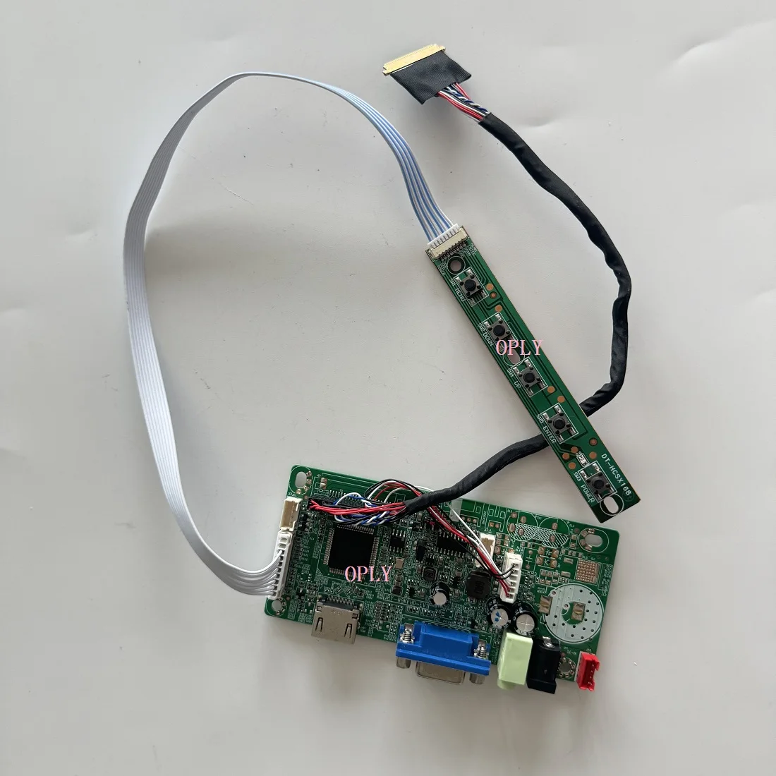 

58C Controller board HDMI-Compatible VGA for A089SW01 V0 A089SW01 V1 1024×600 LED 8.9" 40pin LCD Panel LED Screen monitor kit