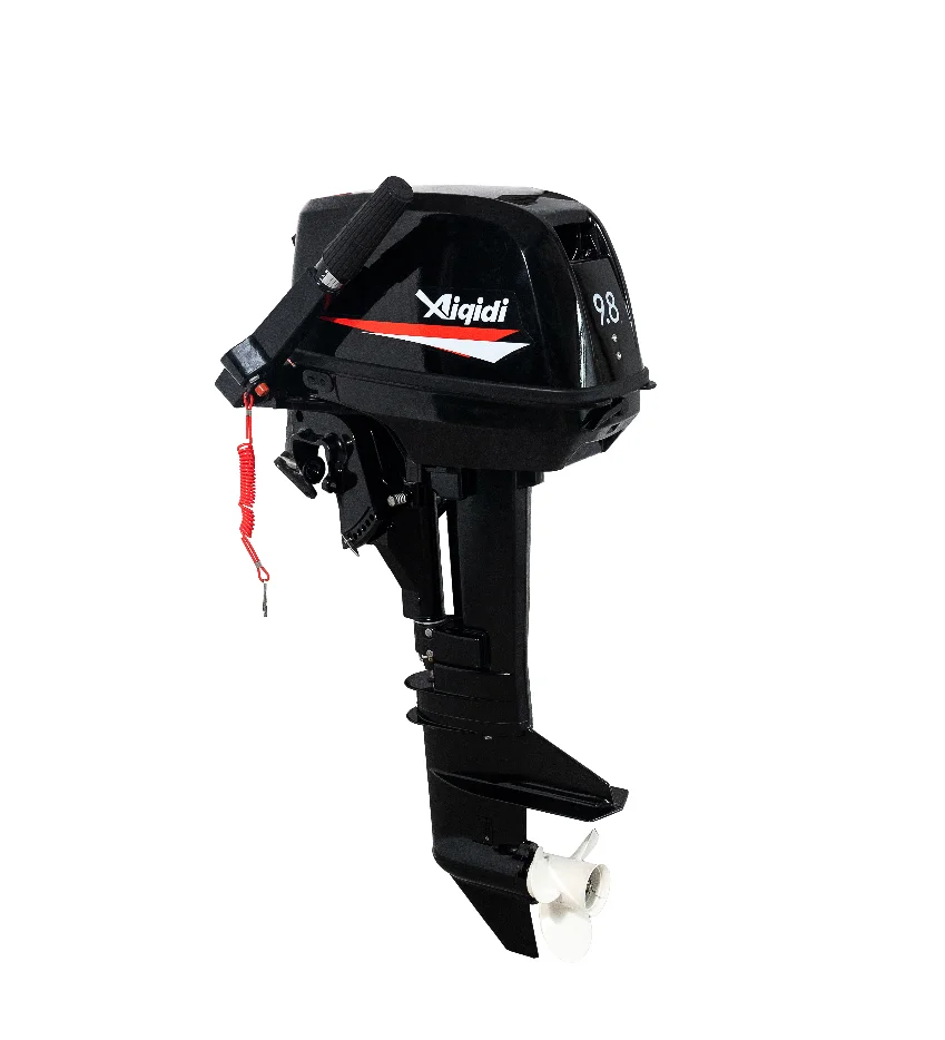 Hot Sellingg AIQIDI T9.8 9.8HP Outboard Motor 2 Stroke Craft Engine For Sale Short Shaft