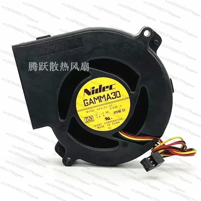 1PCS for NIDEC A34123-57 9733 12V 0.46A Cooling Fan for Cisco Catalyst 3550 3560 2960 Series Switch Replacement Parts