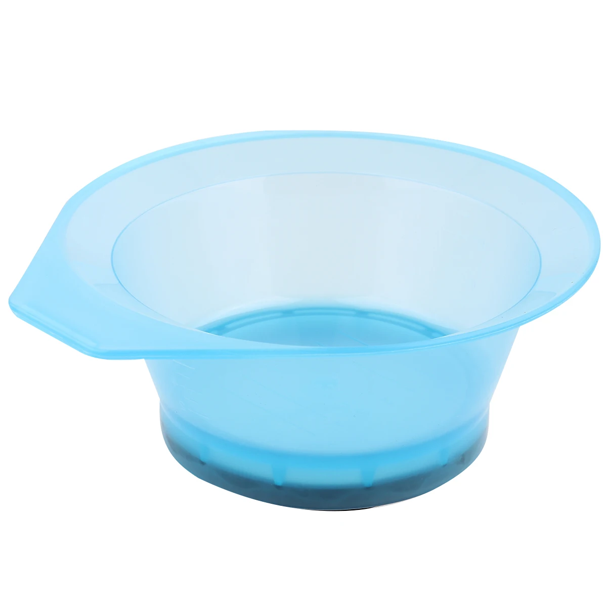 

2pcs Transparent Hairdressing Bowl DIY Hair Dye Bowl Hair Salon Color Mixing Dye Bowl (Random Color)