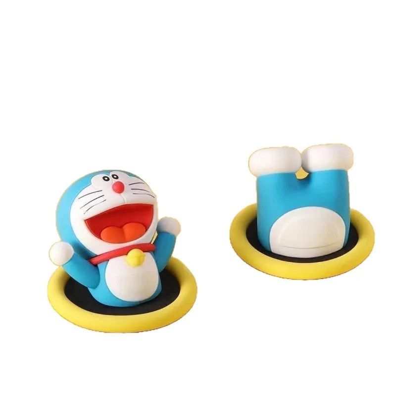 Pegatina de Refrigerador con Forma de Dibujos Animados de Doraemon, Artículos de Anime, Decoraciones Lindas para Automóviles, Pequeño Regalo