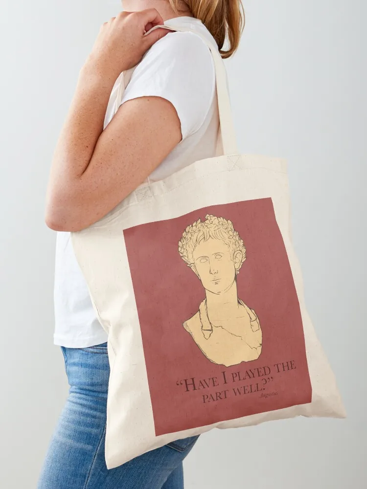 

Augustus (Poster Boy) Tote Bag canvas tote bags Portable shopping bag Handbags shopping bag