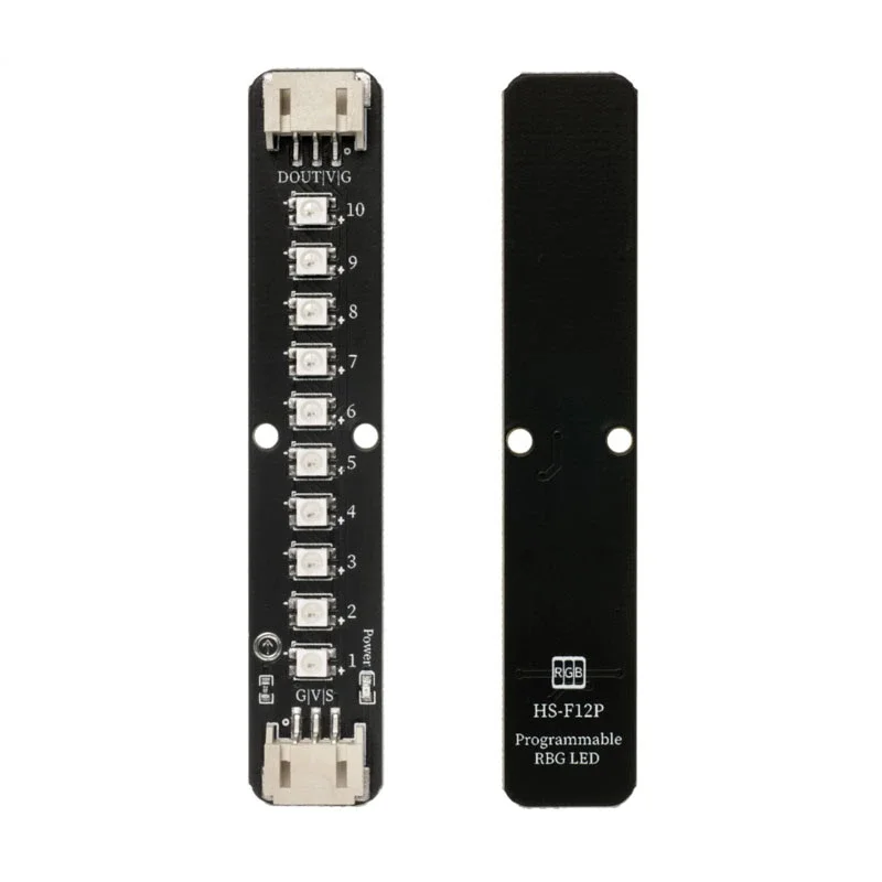 Faixa de luz RGB colorida programável LED colorido destaque luz ambiente com luzes mágicas Módulo de placa de desenvolvimento