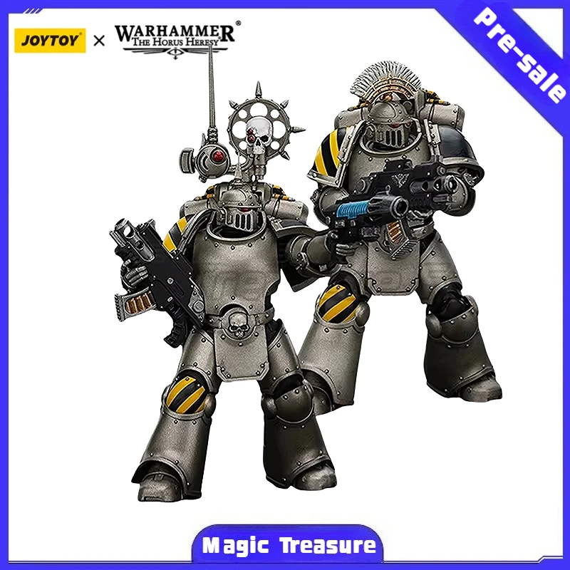 

【MT】препродажа JOYTOY 1/18 экшн-фигурка Warhammer 40K Lron Warriors MKlll, тактический сержант, легионер с игрушкой Nuncio-vox