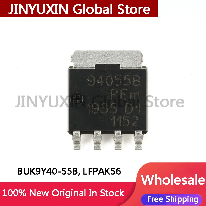 5-20Pcs BUK9Y40-55B 94055B SOT-669 BUK9Y40 LFPAK56  IC Chip In Stock Wholesale