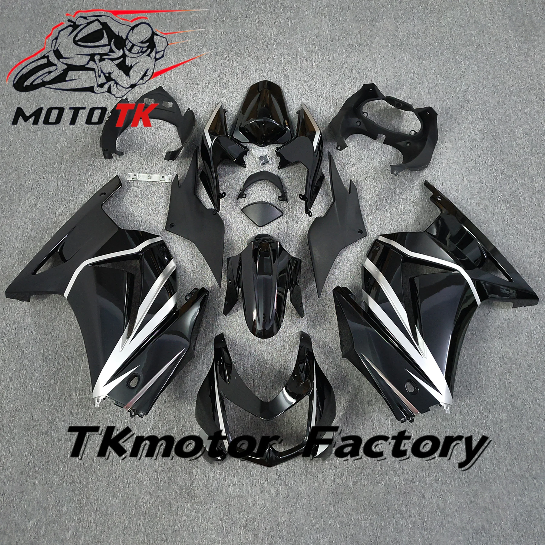 Suitable For Kawasaki Ninja250R ZX250R EX250R 2008-2012 Bodywork fairing kit Full fairing kit Bodywork fairing Fairing kit
