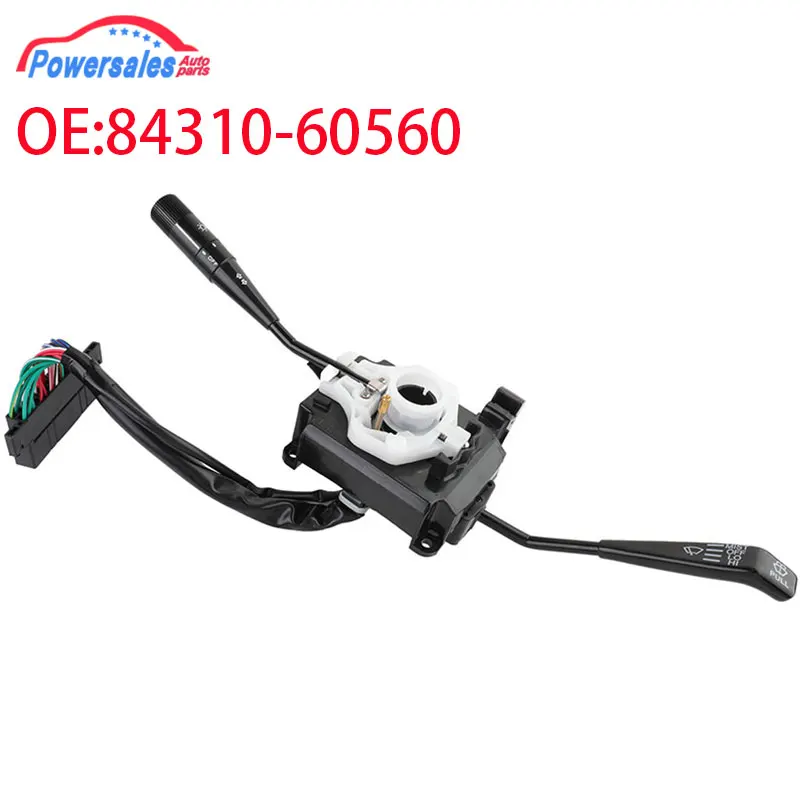 Nouveau commutateur d'essuie-glace de clignotant côté conduite gauche pour Toyota Land Cruiser 1985-1992 84310-60560 8431060560