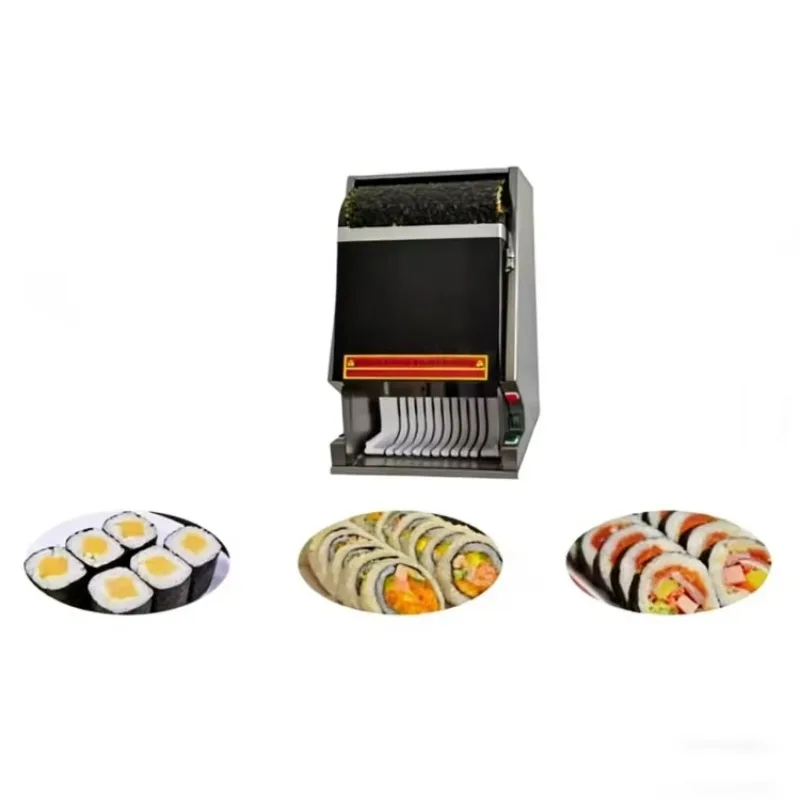 Stainless Steel Sushi Cutter For Commercial Use Automatic Sushi Roll Cutter Cutting Machine