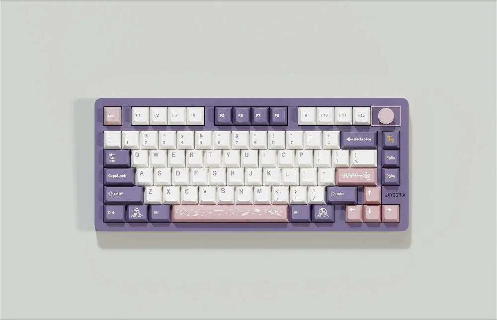 الأرجواني ضوء القمر Keycap 137 مفاتيح الارتفاع الأصلي Keycap مجموعة PBT صبغ الفرعية مناسبة ل 60/64/65/68/87/9810 4 لوحات المفاتيح الميكانيكية