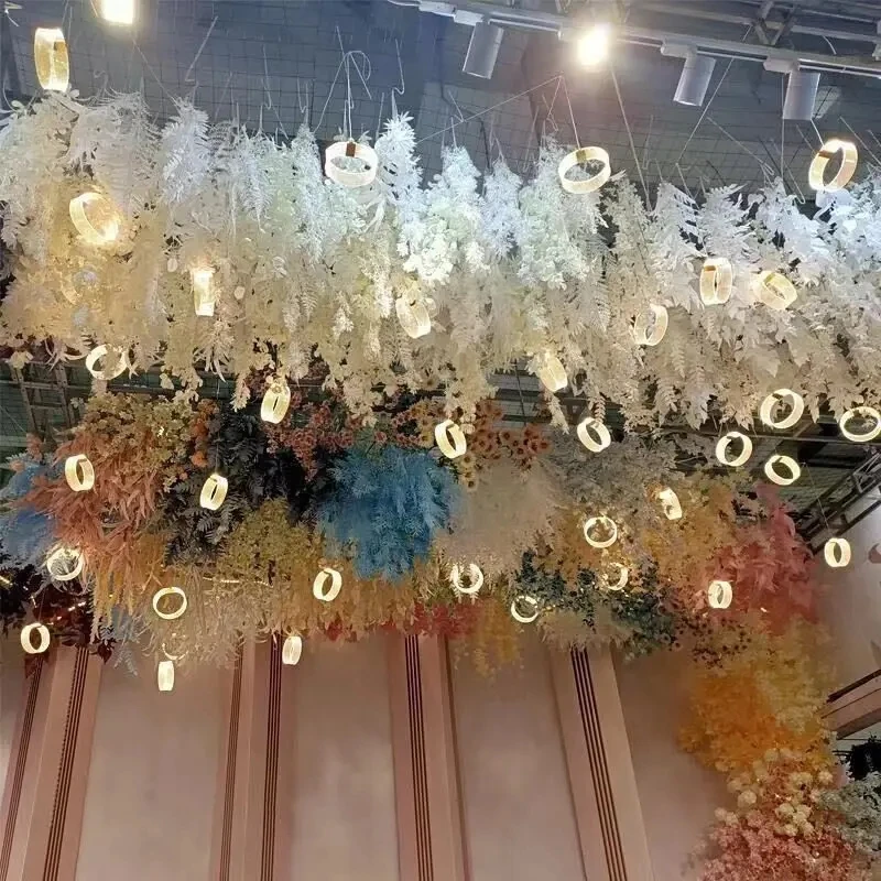 Modern Acrylic Pendant 10 Lamps Landscape Atmosphere LED Lamp Indoor Lights for Home Wedding Decoration LED Light