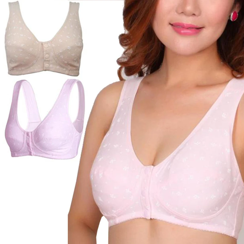 Elderly Fashion Cotton Elderly Underwear Tube Tops Vest Wrapped Chest Bras Plus Size Comfotable Seamless Nursing Solid Color