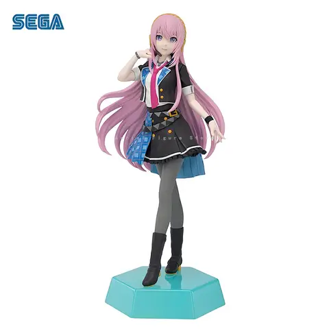 Original Äkta Modell SEGA 8x14.5cm Megurine Luka i en Värld Utan Anyone Figur Anime Figur Kollektioner Leksaker Present till Barn 8 best sales luka megurine figur - №2
