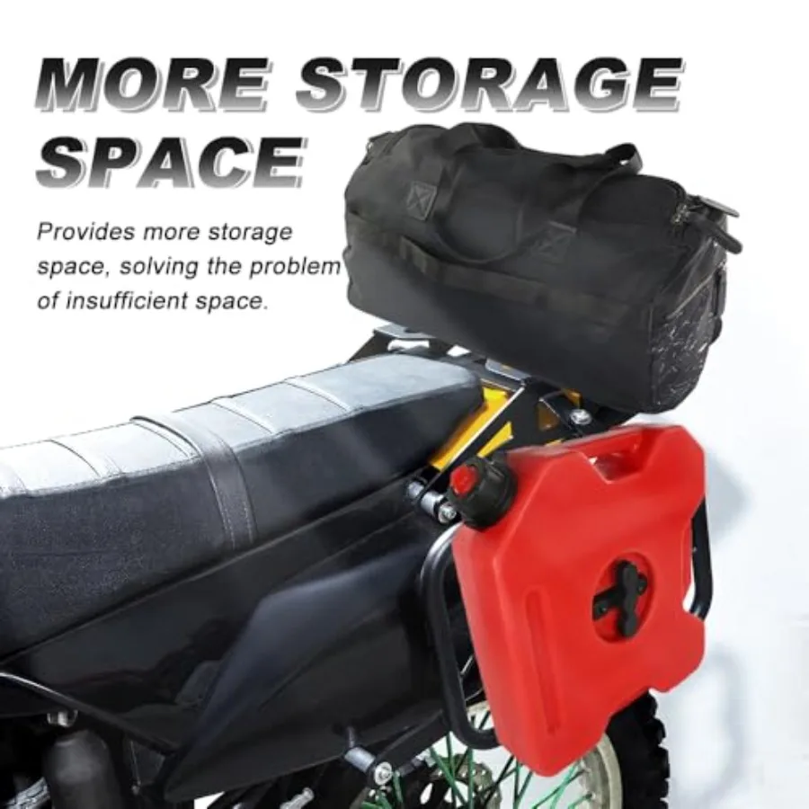 Porte-bagages et porte-bagages latéral pour moto, pour modèles KLX250 KLX250S KLX250SF KLX300 KLX300SM 20092023, alliage en aluminium Durable