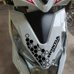 Motorcycle Body Honeycomb Vinyl Stickers Decor Beat Car Vinyl Decal Motor Sticker