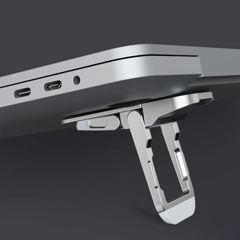 1 คู่ Universal ขาตั้งแล็ปท็อป Mini แบบพกพาโน้ตบุ๊คลดความร้อนผู้ถือสนับสนุนสำหรับแล็ปท็อปคอมพิวเตอร์