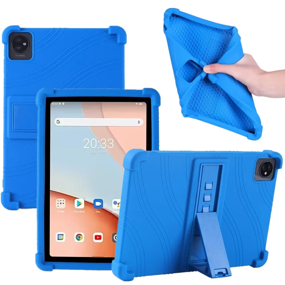 

Soft Silicon Case for Blackview Tab7 Wifi 10.1 Inch Case Folding Stand Protect Shell for Blackview Tab 7 4G Tablet Case