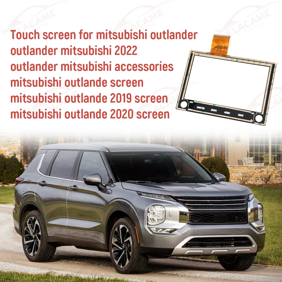 

8740a130 Touch Screen Digitizer For Mitsubishi Outlander NR-201 REPLACEMENT LCD glass 8740A046 8740A100 8740A098 8740A104