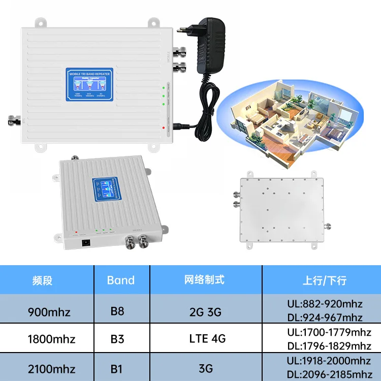 AOLIVIYA Dual Head Mobile Signal Booster Amplifier For Network Call Reception Enhancement Expander Specialty Tools