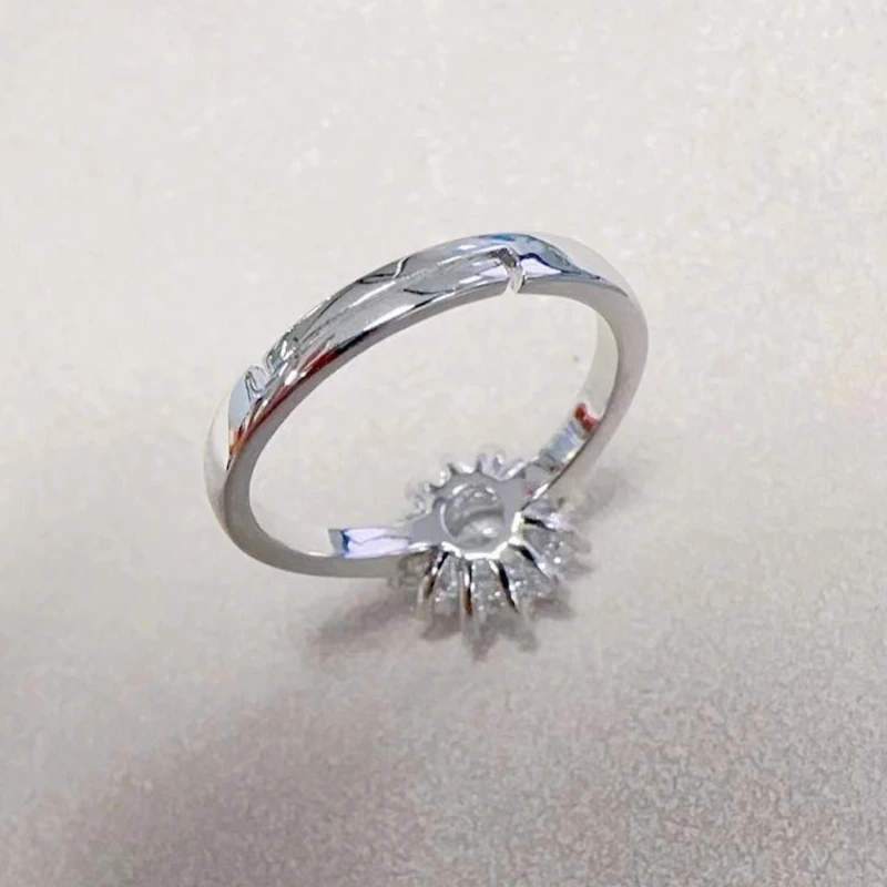 Women's 2ct Moissanite 925 Sterling Silver Classic Ring, Gift