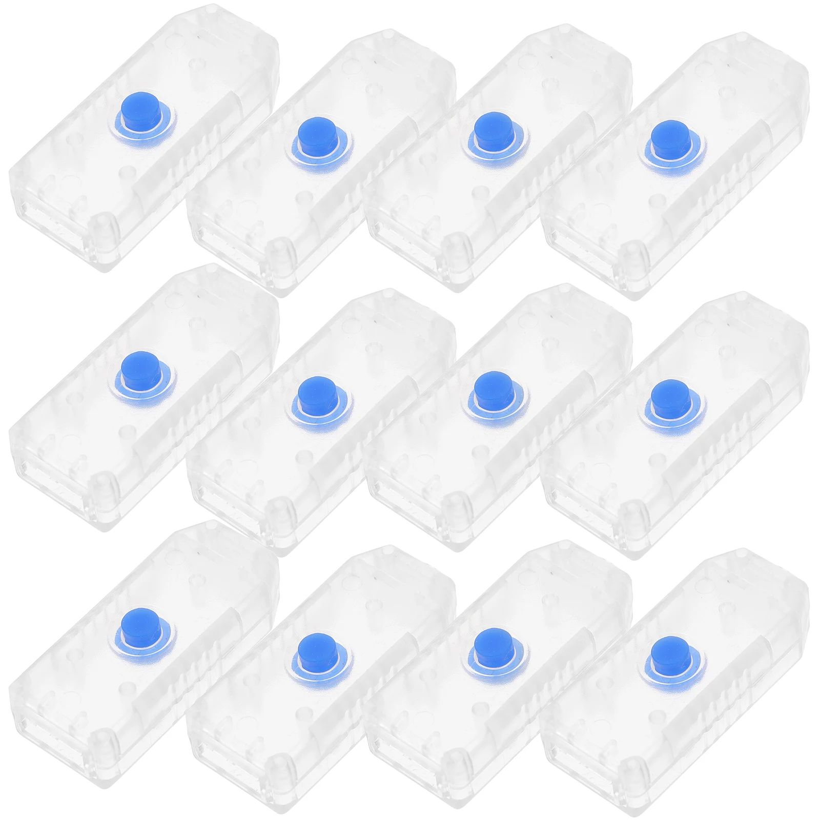 

20 Pcs USB Shell String Lights Parts Clear Plastic Accessories for Hanging Decor DIY Events Home Lighting Solutions Outdoor