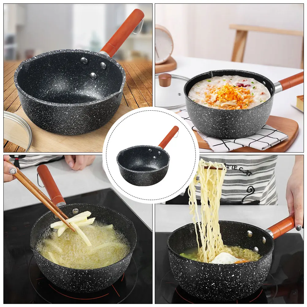

Small Milk Pot Stockpot Cooking Non-Stick Kitchen Accessory Soup Baby Food Multi-functional Medical Stone Pan