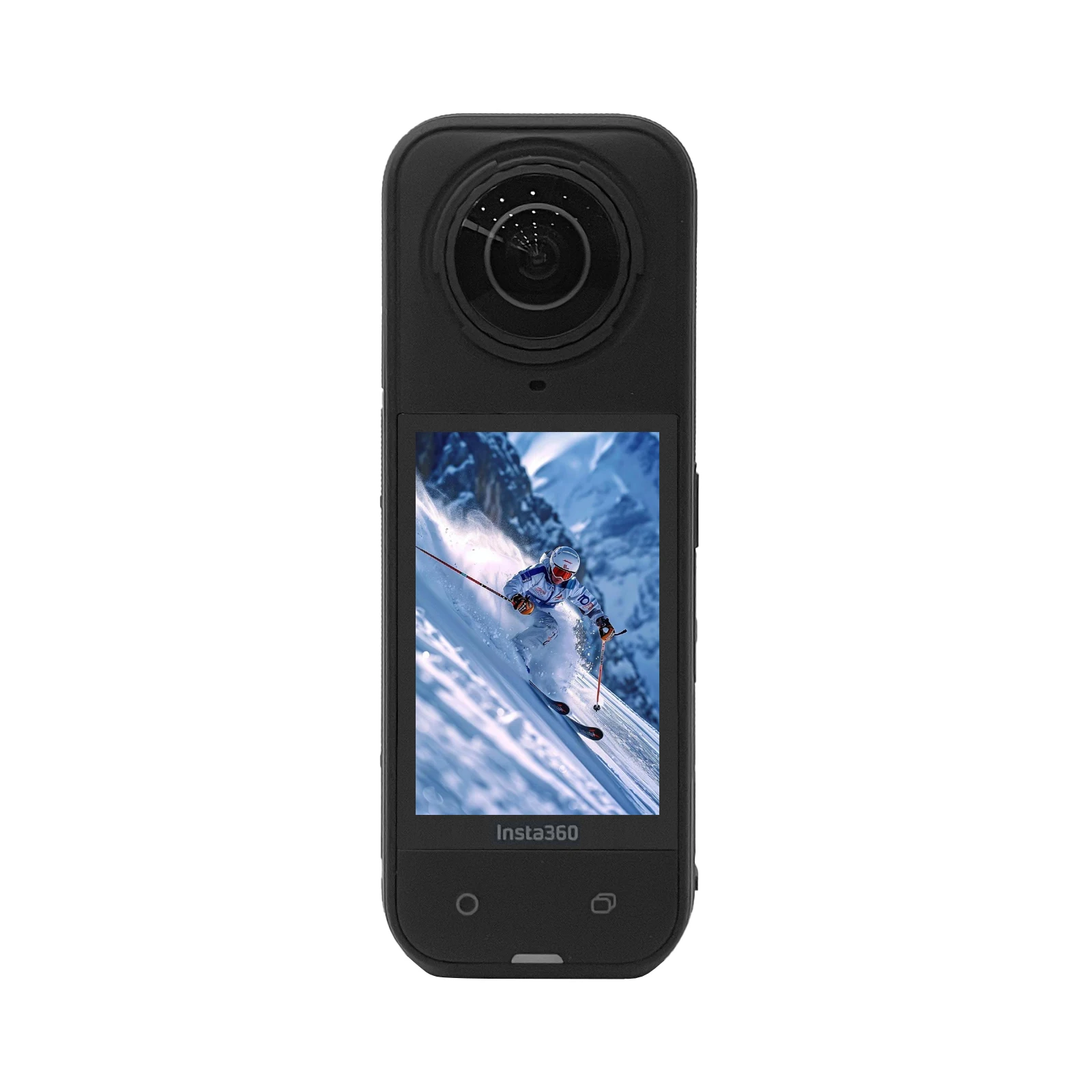 Image 7: Nouvelle caméra d'action Insta360 X5 8K 30fps, objectifs interchangeables, triple puce IA, performance supérieure en basse lumière, autonomie de 185 minutes, Insta360 X5