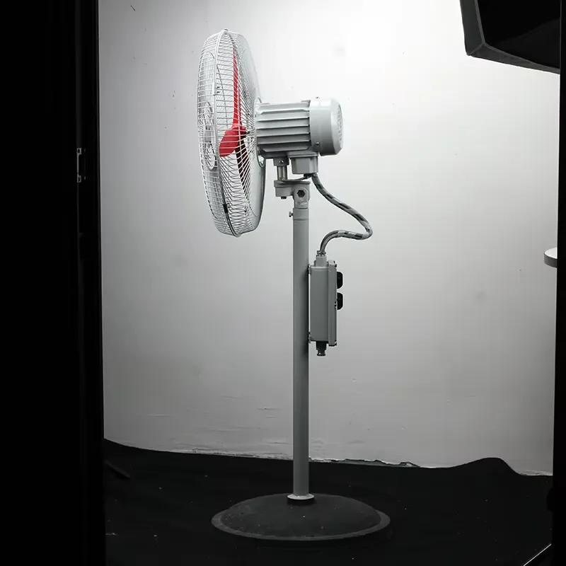 FB Floor Type/Wall Mounted Explosion Proof Shaking Head Axial Fans Portable Oscillating Pedestal Air Cooling Electric Fan Ex