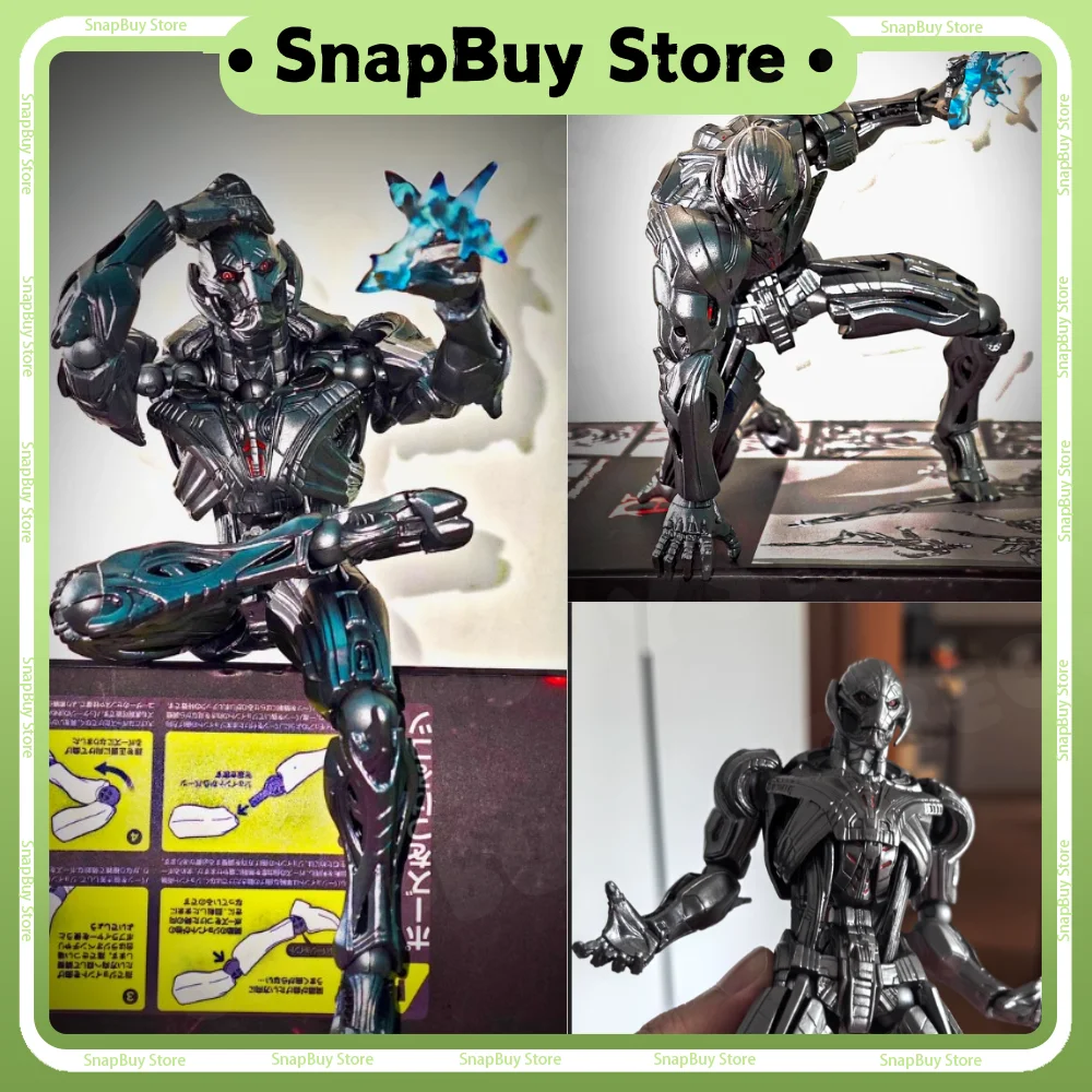 

17cm Kaiyodo Figure Ultron Amazing Avengers Action Figurine Pvc Statue Collection Model Desk Ornament Decoration Toys Doll Gifts