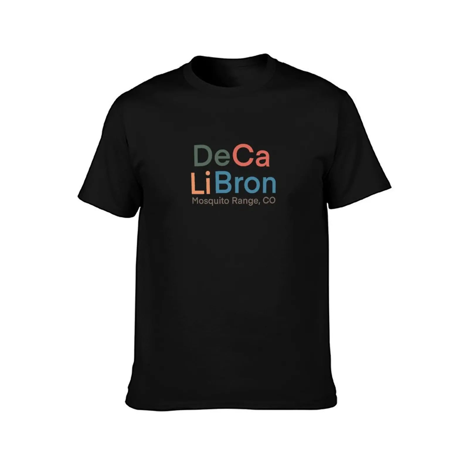 Decalibron mosquito range Colorado T-Shirt man graphic t shirt cotton t shirts high quality essential t shirt T-Shirt