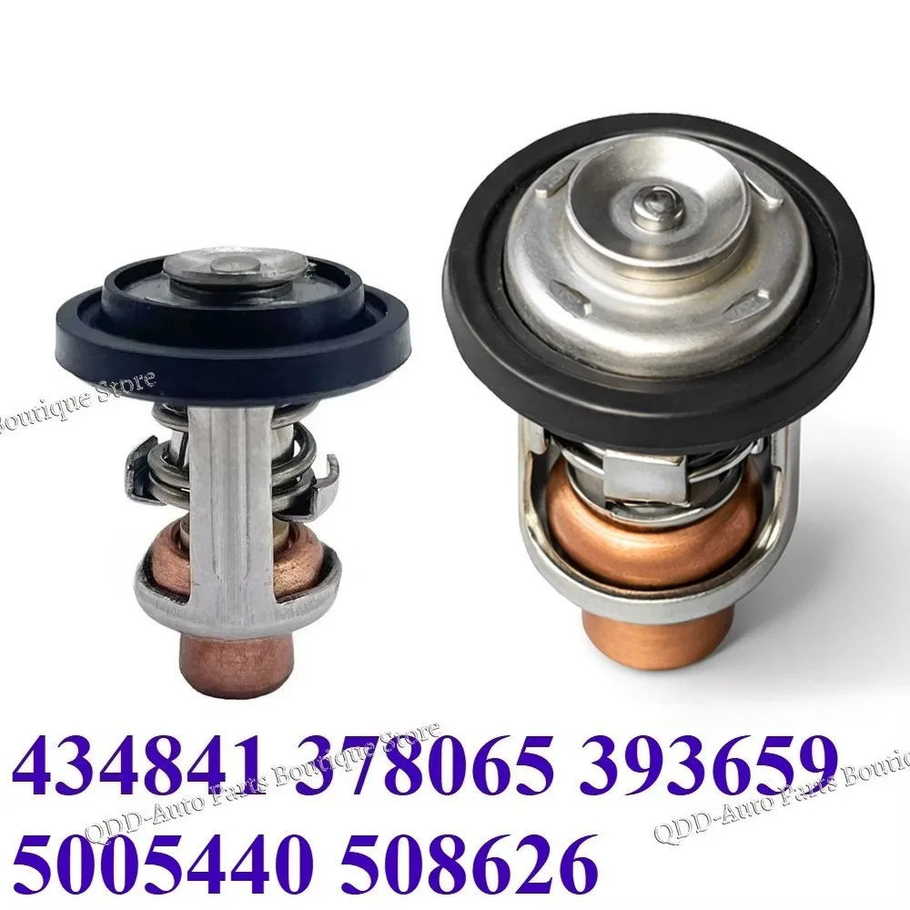 434841 18-3543 Marine Outboard Thermostat 143°F 62°C For Johnson Evinrude 6-250HP V4 V6 Engine 378065 393659 5005440 508626 Boat