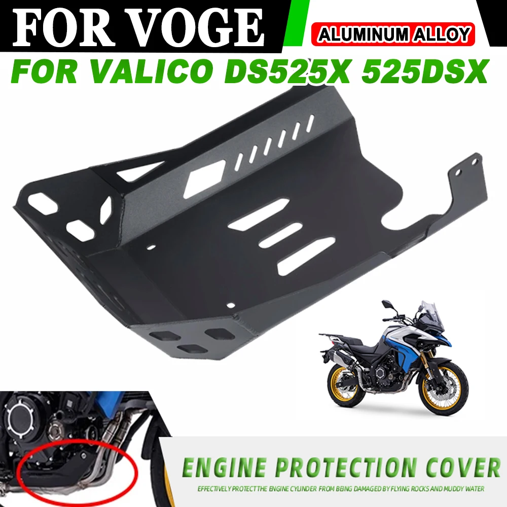 Motorcycle Engine Protection Cover Chassis Under Guard Skid Plate For VOGE Valico 525 DSX 525 DS525X DS 525X 525 X DS525 X 2023