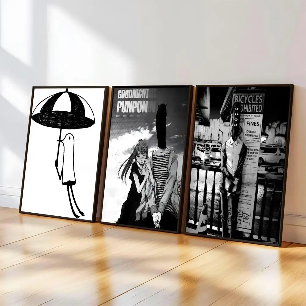 Oyasumi P-Punpun Poster, Musikalbum-Cover für Zimmer, Leinwandgemälde, Kunstdruck, Heimwanddekoration, Bild, Geschenk