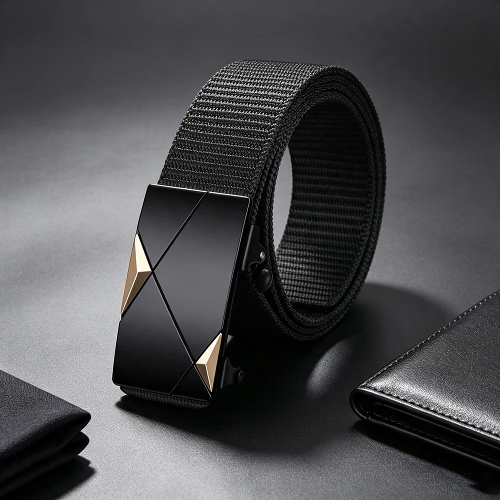 2pcs Men's Fashion Belt Set High Quality Men's Business Casual Shorts Belt Trendy Ideal Gift for Men's Birthday