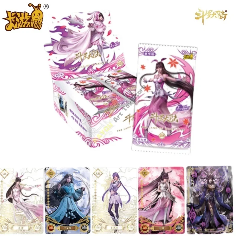 

KAYOU Genuine Soul Land Card Martial Collection Order Classic Deluxe Edition Novel Anime Character Card Toy Gift Original Box