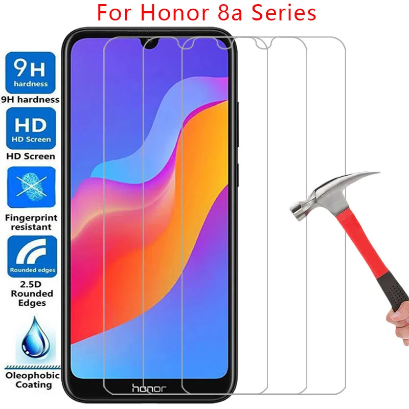 phone case for huawei honor 8a pro prime tempered glass on honor8a 8 a a8 8apro 8aprime back cover 8acase honer onor hono honr