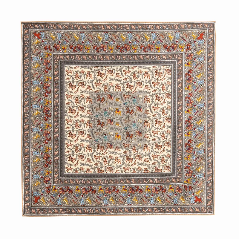 2025 new silk wool little women's scarf, temperament, small shawl, high-end classical shawl, paisley scarf