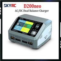 SKYRC D200neo Charger AC 200W DC 800W 1-6S Lipo Battery Balance Charger Discharger Multi-Function Smart Charger