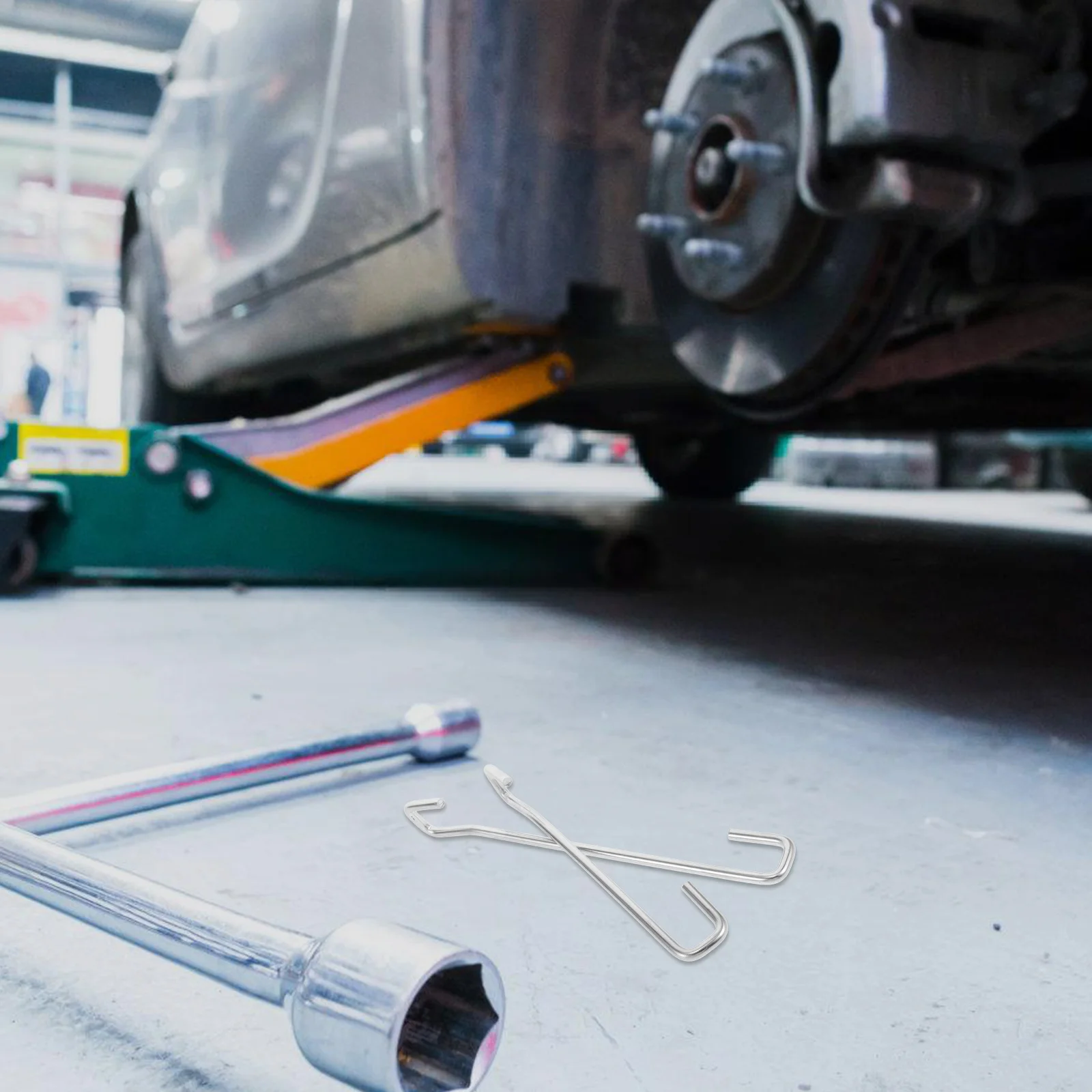 2 قطعة باب السيارة من الفولاذ المقاوم للصدأ قضيب رفع صندوق السيارة المتين لاستبدال صيانة السيارة دعم رفع باب السيارة ثابت