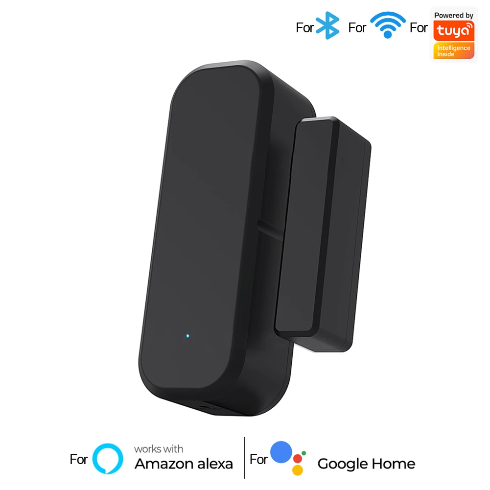 For  Tuya WiFi Door Sensor Window Sensor Home Wireless Door Detector Life APP Remote Control For Alexa Google Home