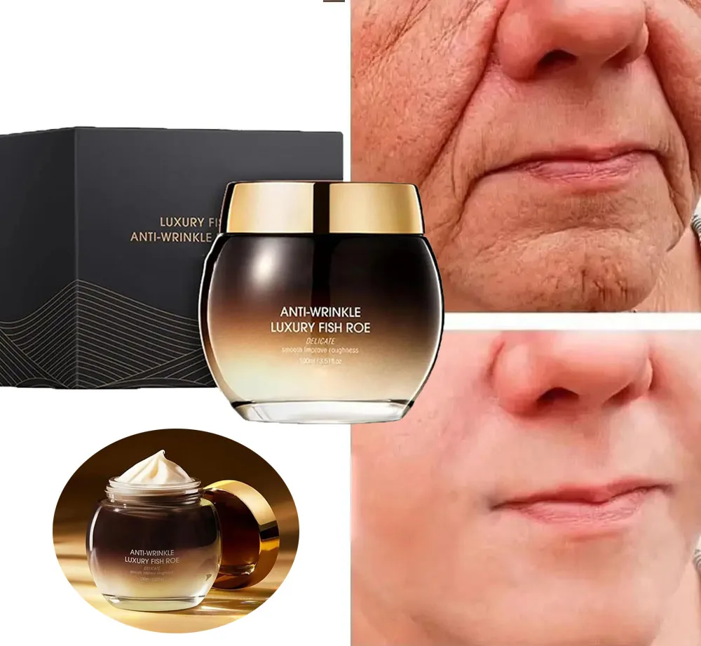 

100ml Face Cream Caviar Moisturizing Elastic Cream Anti-Aging Firming Brightening Complexion Lazy Face Cream Skin Care