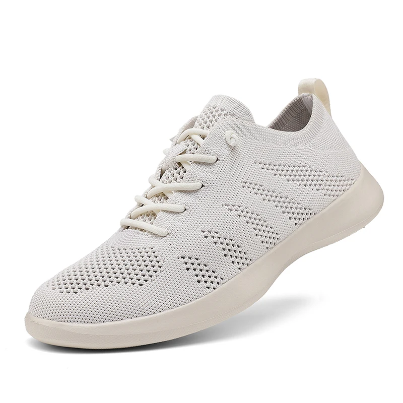 Zapatos planos para hombre, zapatos ligeros a la moda, zapatos para mujer, zapatos para caminar para mujer, transpirables, antideslizantes, resistentes al desgaste, para exteriores en todas las estaciones