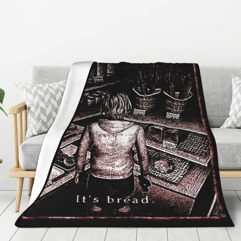 

Custom Its Bread Silent Hill 3 Blanket 3D Print Soft Flannel Fleece Warm Throw Blankets for Office Bedding Sofa Quilt